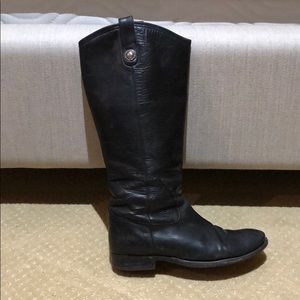 Frye Melissa tall boot with button